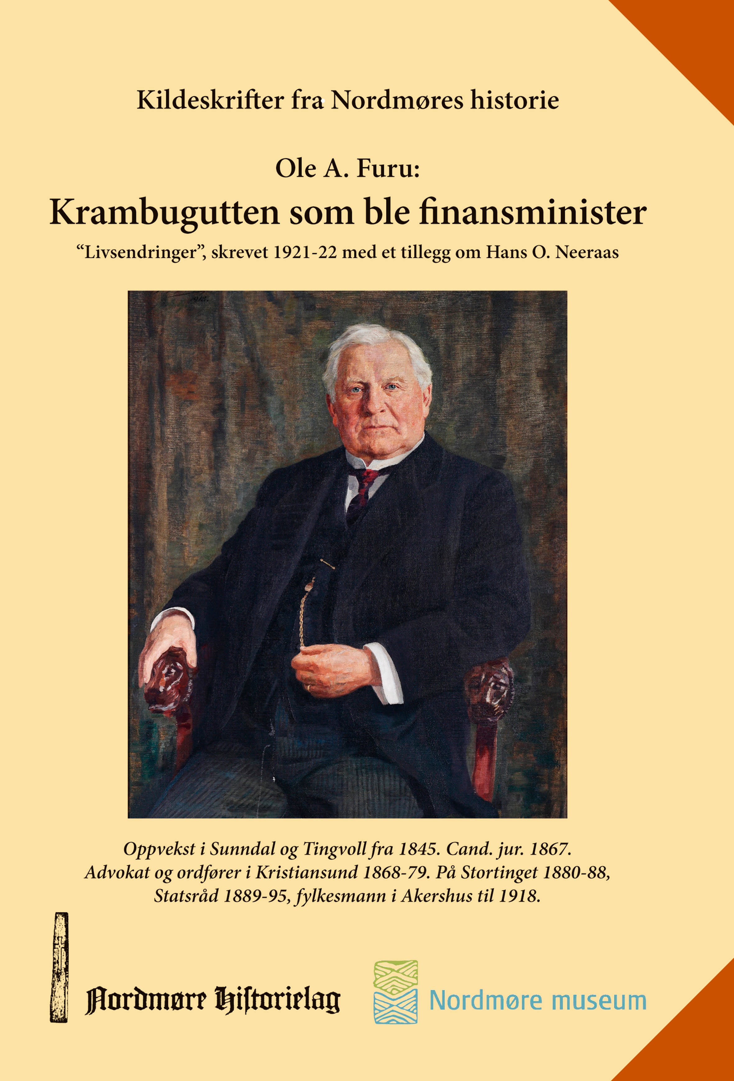 Kildeskrifter fra Nordmøres historie: Ole A. Furu: Krambugutten som ble finansminister