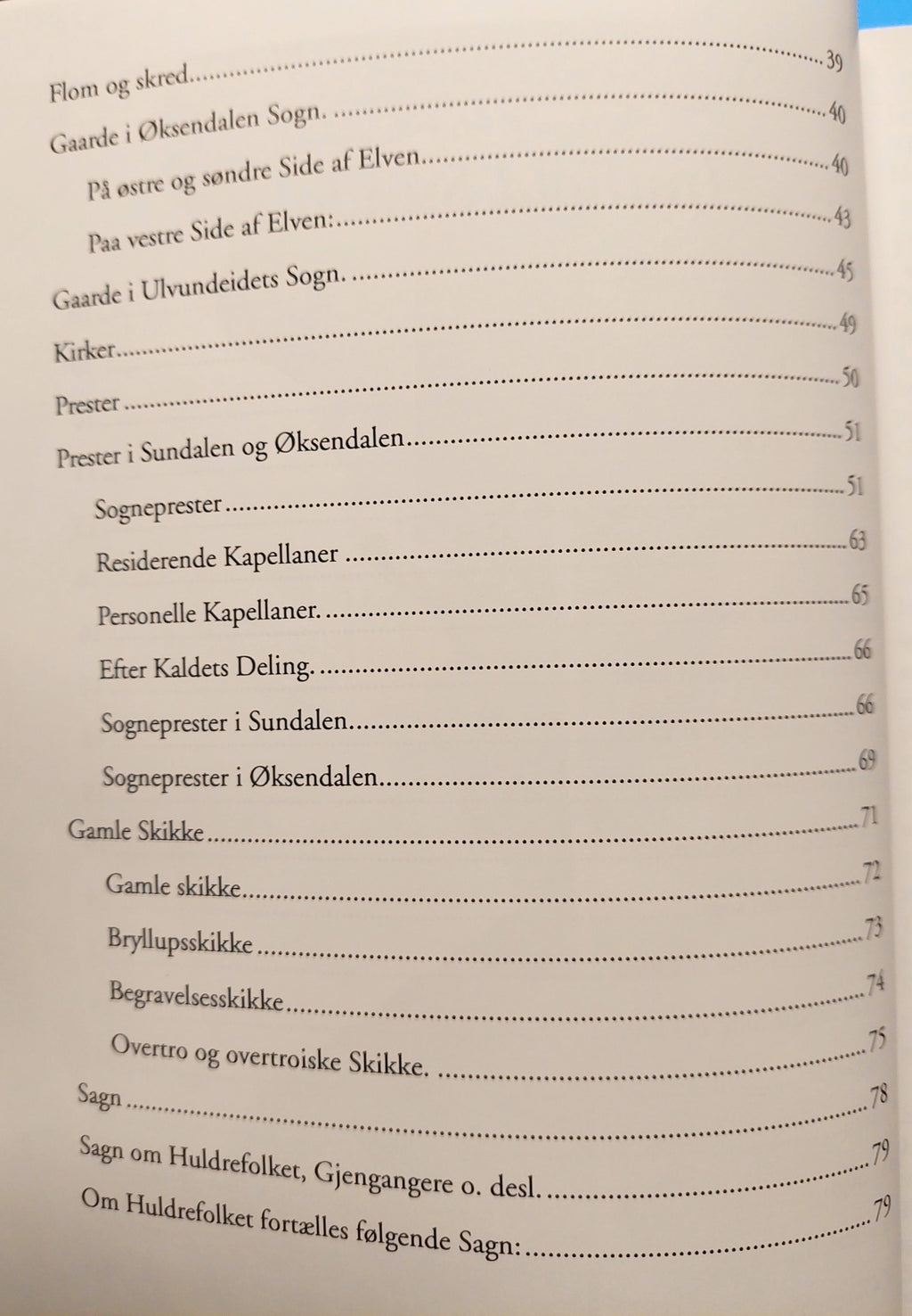 Sundalens og Øksendalens beskrivelse - Årsskrift Sunndal museumslag